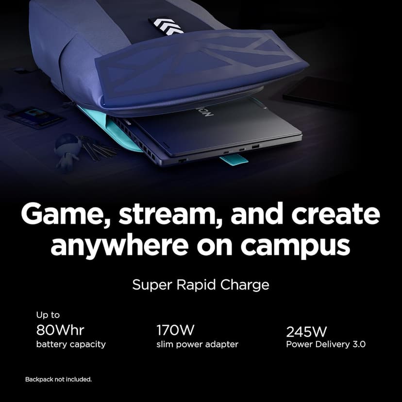 Lenovo Legion 5i – Gaming Laptop - Intel® Core™ i7-14700HX - 15" 2.5K WQXGA PureSight OLED Display–165Hz Refresh Rate–NVIDIA® GeForce RTX™ 5070 – 16 GB Memory – 1 TB Storage – 3 Months of PC GamePass