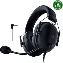 Razer BlackShark V2 X Xbox Gaming Headset: 50mm Drivers - Cardioid Mic - Lightweight - Comfortable, Noise Isolating Earcups - for Xbox Series X, Series S, PS5, PC, Switch via 3.5mm Audio Jack - Black