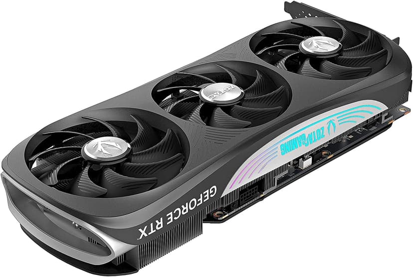 ZOTAC Gaming GeForce RTX 4080 16GB Trinity OC GDDR6X 256-bit 22.4 Gbps PCIE 4.0 Graphics Card, IceStorm 2.0 Advanced Cooling, Spectra 2.0 RGB Lighting, ZT-D40810J-10P