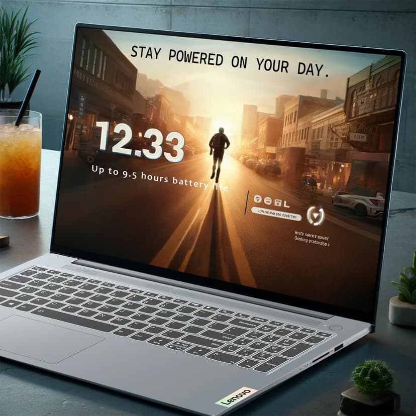 Lenovo IdeaPad 15.6 FHD Laptop w/Microsoft Office Lifetime License, AI-Powered Intel Core i7, Long Battery Life, Backlit KB, Fingerprint Reader, w/WOWPC Bundle, Win 11 (16GB RAM | 1TB PCIe SSD)