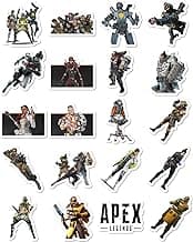 Stickers 20 Pcs Per Pack Apex Laptop Legends Aesthetic Vinyl Colorful Waterproof Bumper Car Luggage Bike Water Bottle Skateboard Guitar