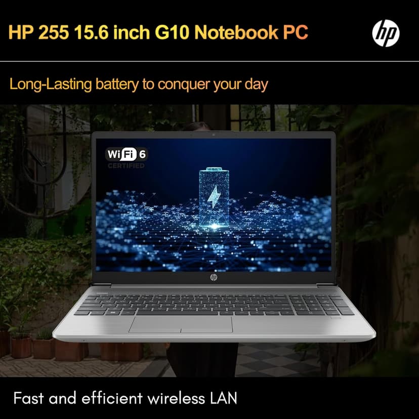 Hp 255 G10 Laptop for Home or Work, 32GB RAM, 1TB SSD, 15.6" Full HD, Ryzen 3 7330U (Beat Intel i5-1135G7), HDMI, USB-C, Windows 11 Pro, Business and Fun Ready