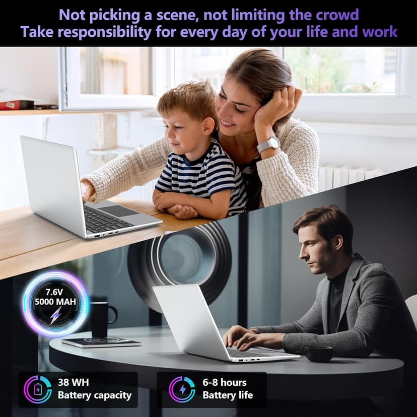 ANTEMPER 14.1 Inch Windows 11 Laptop Computer, 256GB SSD 8GB RAM, Intel Celeron N4020C(up to 2.8GHz), Full HD 1920x1080 Laptops, Mini HDMI, USB3.0, Webcam, TF Card, Type-c, 5000mAh Battery, Gray