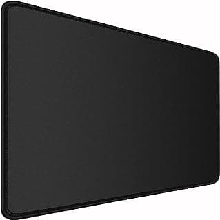 Large Gaming Mouse Pad, 31.5x15.7 inch Large Extended Computer Keyboard Mouse Mat, Water Resist Non-Slip Mousepad Rubber Base Long XXL Desk Mouse Pad for Work & Gaming, Office & Home, Black