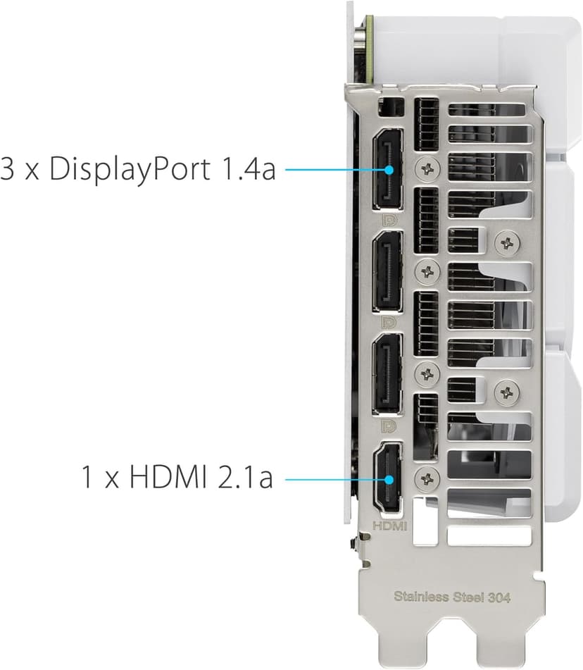 ASUS Dual GeForce RTX™ 4060 EVO White OC Edition 8GB GDDR6 (PCIe 4.0, 8GB GDDR6, DLSS 3, HDMI 2.1a, DisplayPort 1.4a, Axial-tech Fan Design, 0dB Technology, Dual BIOS, Auto-Extreme Tech)