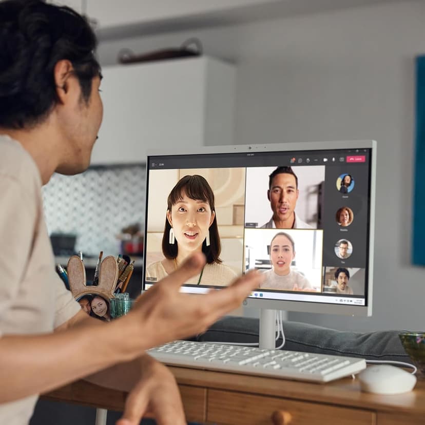 HP 22" All-in-One Desktop PC • Full HD Display • 16GB RAM • 1TB Storage (512GB SSD and 512GB External) • Intel Ultra-efficient Processor • Type-C • Mouse and Keyboard Included • Windows 11 Pro