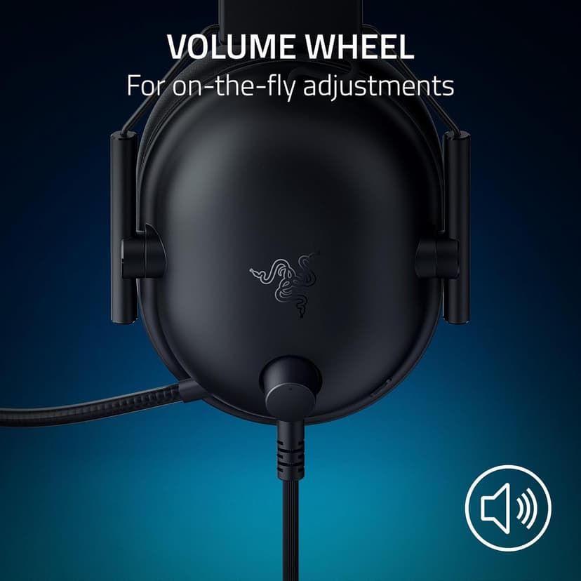 Razer BlackShark V2 X PlayStation Gaming Headset: 50mm Drivers - Cardioid Mic - Lightweight - Comfortable, Noise Isolating Earcups - for PS5, Xbox Series X, PC, Switch via 3.5 mm Audio Jack - Black