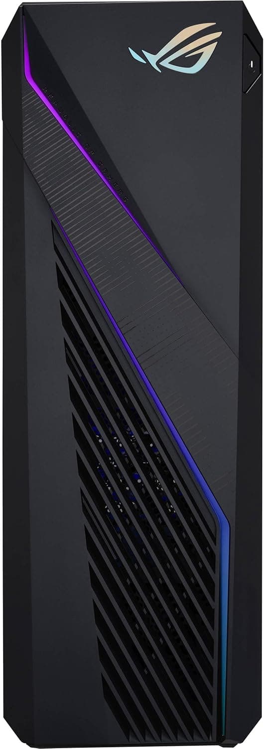 ASUS ROG Strix G16CH Gaming Desktop Intel 16-core i7-13700F (Beats i9-12900F) 32GB RAM 1TB SSD Geforce RTX 4060 Ti Dual 8GB Aura Sync Lighting 750W PSU (80+ Gold) Win11 w/ICP Accessory