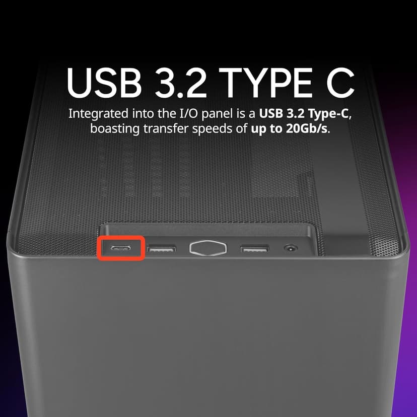 Cooler Master NR200P MAX V2 Mini-ITX PC Case, Top-Mount 280mm AIO, 357mm Vertical GPU Mount, V850W SFX Gold PSU, 90° 12VHPWR, 600W PCIe 5.1, Compatible RTX 5090, RX 7090 XT, Tempered Glass, DIY