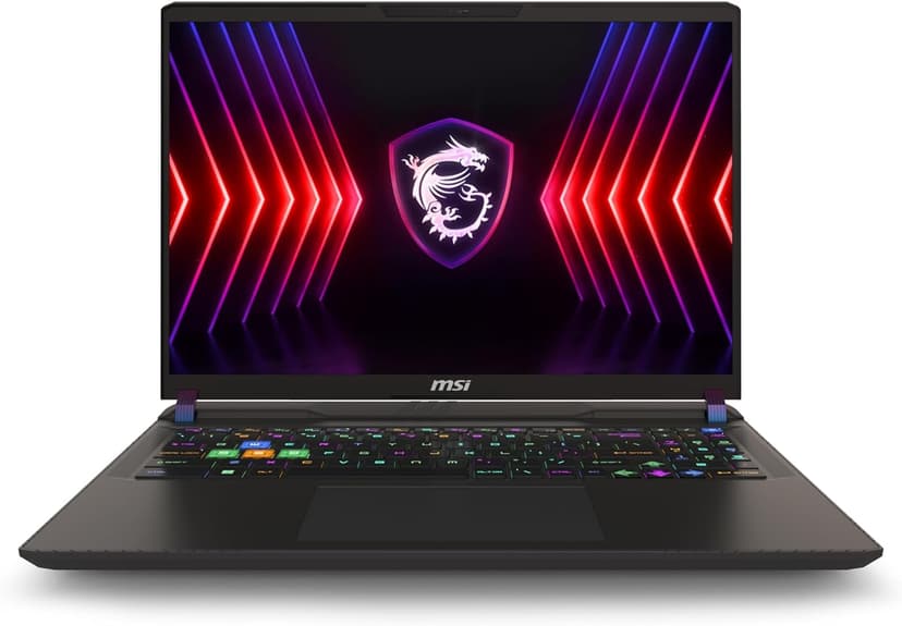 MSI Vector 16 HX 16” 240Hz QHD+ Gaming Laptop: Intel Core i9-14900HX, NVIDIA Geforce RTX 4080, 32GB DDR5, 1TB NVMe SSD, Thunderbolt 4, Cooler Boost 5, Win 11 Pro: Black A14VHG-278US