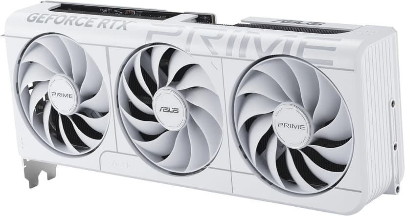 ASUS The SFF-Ready Prime GeForce RTX™ 5070 12GB GDDR7 White OC Edition Graphics Card (PCIe® 5.0, 12GB GDDR7, HDMI®/DP 2.1, 2.5-Slot, Axial-tech Fans, Dual BIOS)