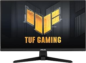 ASUS TUF Gaming 25” (24.5 viewable) 1080P Gaming Monitor (VG259Q3A) – FHD, 180Hz, 1ms, Fast IPS, Extreme Low Motion Blur, FreeSync, Variable Overdrive, Speakers, 99% sRGB, Shadow Boost 3yr Warranty