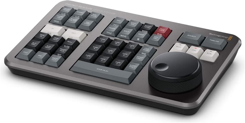 Blackmagic Design Davinci Resolve Studio (Activation Key) with Davinci Resolve Speed Editor Bundle (2 Items)