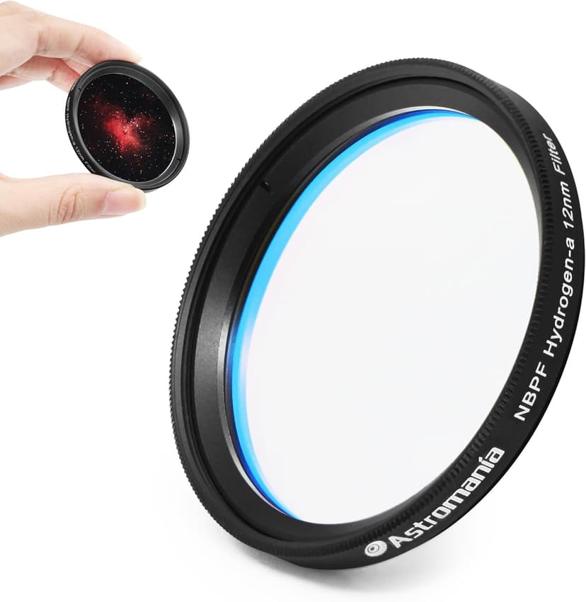 Astromania 2" Narrowband NBPF Hydrogen-a 12nm Filter - Enhances The Contrast Between Object and Sky - Allows You to Take Images Even Under Urban Skies