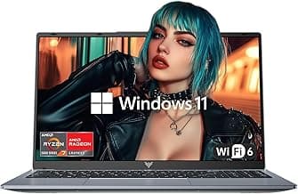 2025 Laptop Computers with AMD Ryzen7, 8-core Processor (Up to 4.3GHZ) with AMD Radeon Graphics,16GB DDR4 RAM 512GB SSD,WiFi 6, Windows 11,15.6 inch IPS Display,4800mAh Battery,Type-C,Micro SD