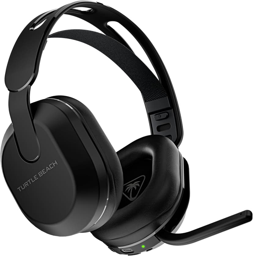 Turtle Beach Stealth 500 Wireless Amplified Gaming Headset for PC, PS5, PS4, & Mobile – 40-Hr Battery, Bluetooth, Memory Foam Cushions, Flip-to-Mute Mic, EQ Presets, Companion App – Black