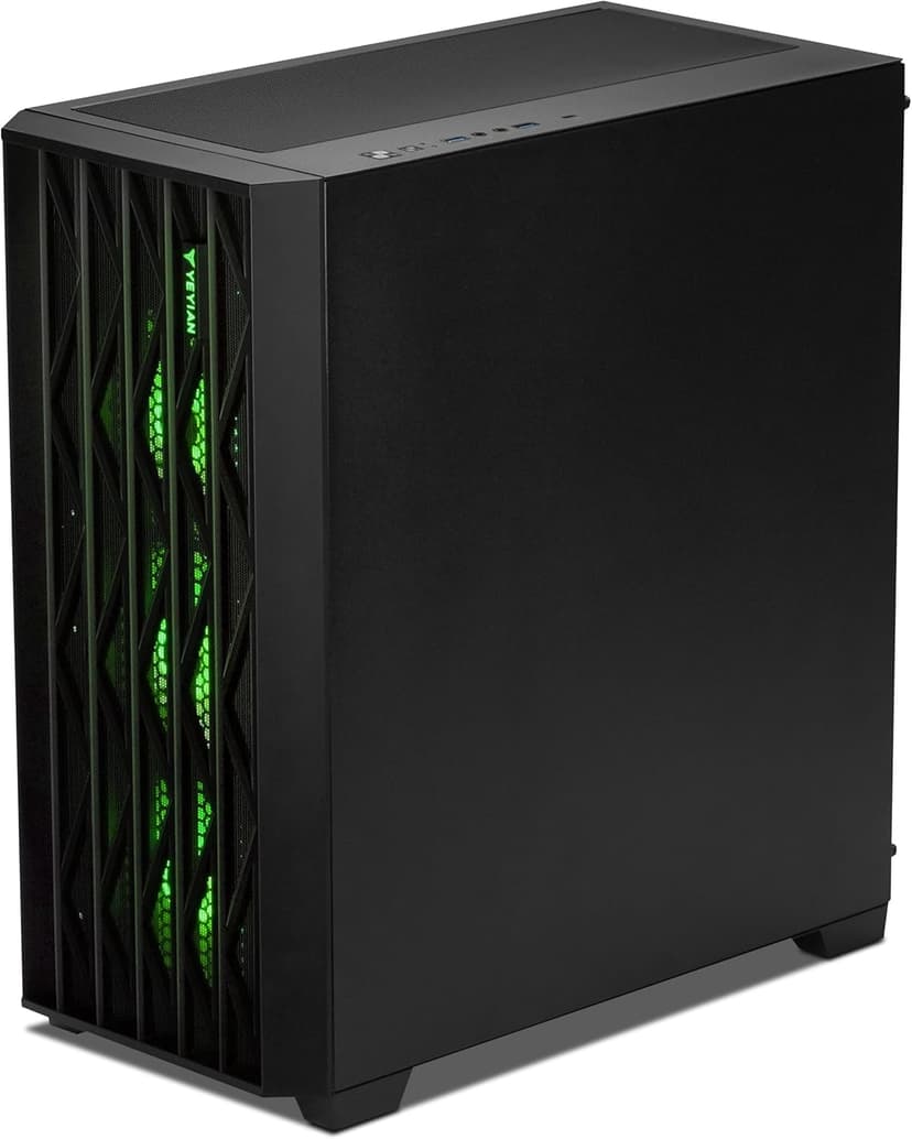 YEYIAN Phoenix Mesh AI Gaming Desktop - AMD Ryzen 7 9800X3D 5.2GHz | RTX 5080 16GB GDDR7 | 32GB DDR5 RGB 6000MHz| 2TB NVMe Gen4 SSD | B650 Motherboard | 240mm AIO | 1000W PSU | Win 11 Home VR Ready