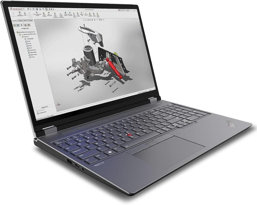 Lenovo ThinkPad P16 Gen 2 Mobile Workstation (16" FHD+, Intel 24-Core i9-13980HX, 64GB DDR5 RAM, 2TB SSD, NVIDIA RTX 2000 Ada 8GB) Laptop for Engineer, Designer, Architect, IST HUB, Win 11 Pro