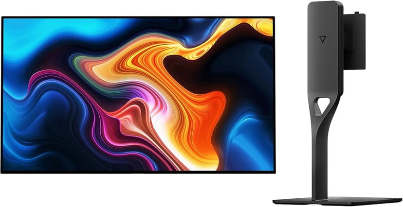 DOUGH Spectrum Black 32" ES07EFE 4K 240Hz Dual-Mode OLED with Gorilla Glass Monitor and Stand ES07D04 Bundle (Monitor with Stand)