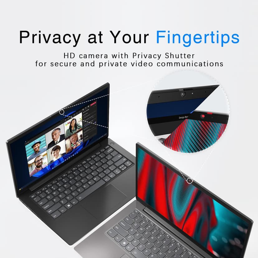 Lenovo V15 Business Laptop | Intel 4-core Processor | 15.6" FHD (1920 x 1080) | 32GB RAM | 1TB SSD | Ethernet RJ-45 | Military Durability | Windows 11 Pro | w/WOWPC 500GB External Storage