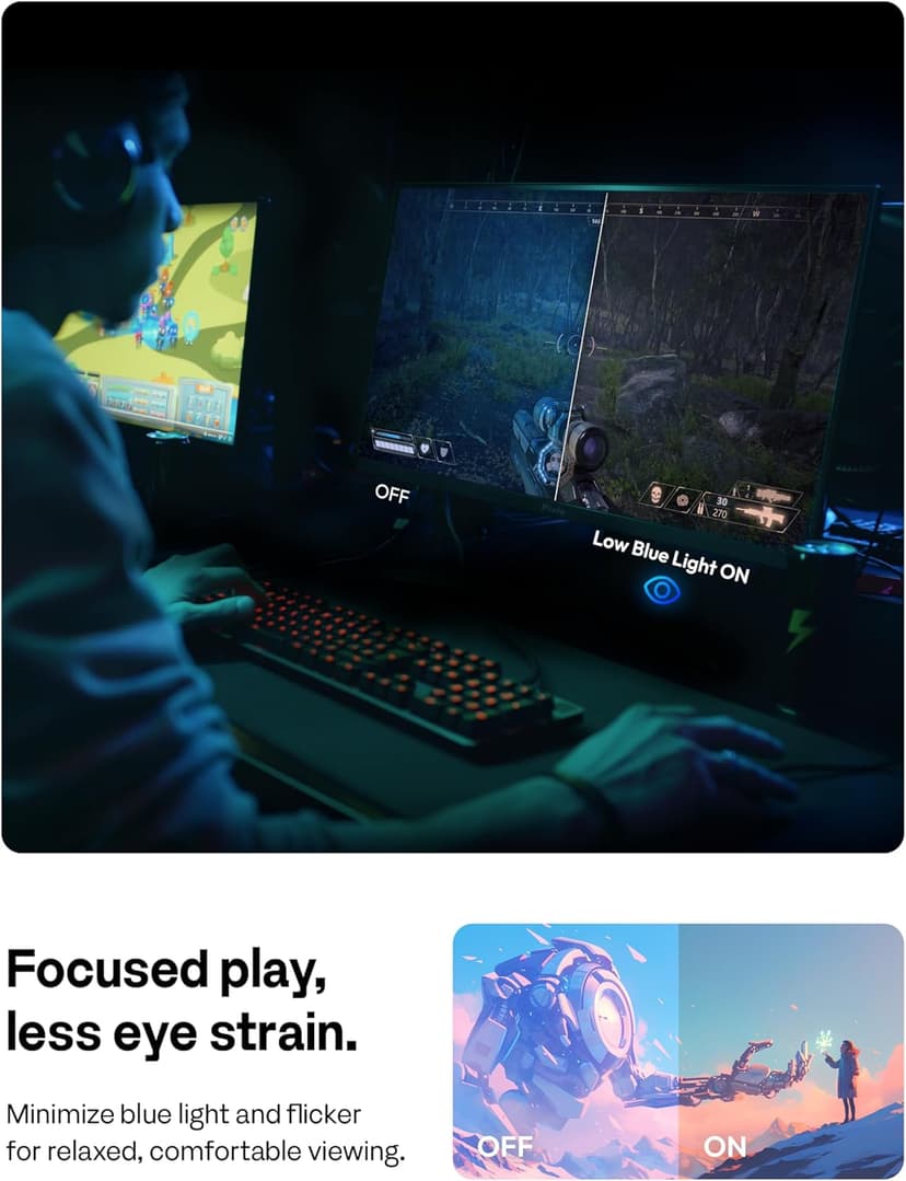 Pixio PXC278 Wave 27 inch 180Hz Refresh Rate QHD 1440p Resolution 1650R Curved Fast VA Panel 1ms GTG Response Time Adaptive Sync HDR Curved Gaming Monitor