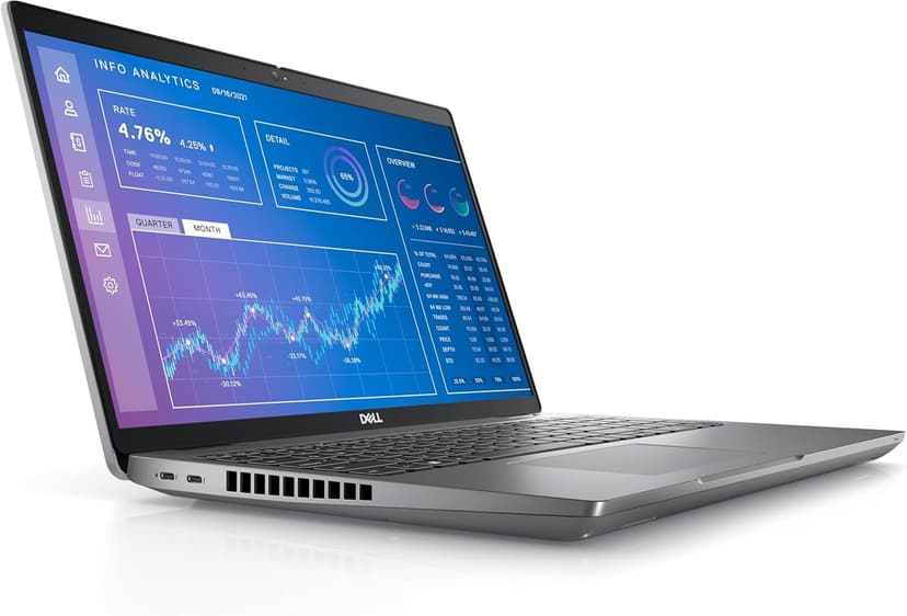 Dell Mobile Workstation 3571 3000 (15.6" FHD, Intel 14-Core i7-12800H, 64GB DDR5 RAM, 2TB SSD, NVIDIA T600) Business Laptop, Backlit Keybaord, Webcam, Ethernet, Wi-Fi 6E, Win 11 Pro, Gray