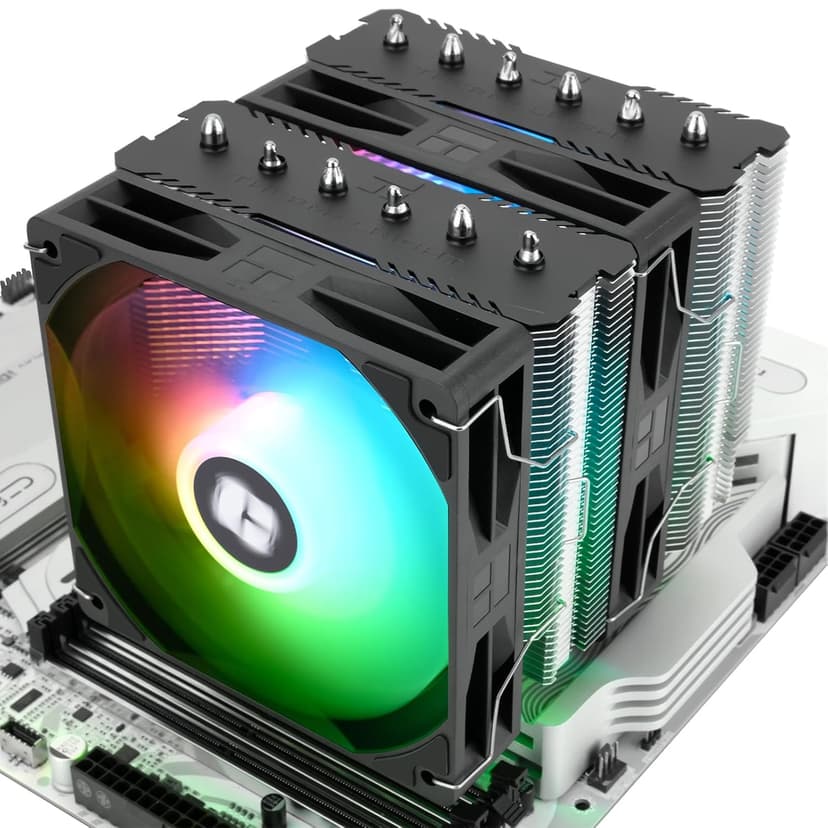 Thermalright Peerless Assassin 120 SE V2 CPU Air Cooler - 6 Heat Pipes AGHP GEN 5.0 Technology | 1850RPM PWM 120mm Fans, for Intel 1851/1700/115X/1200, AMD AM4/AM5