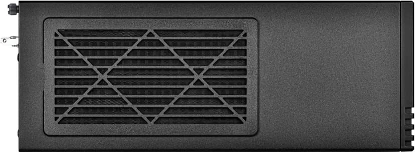 SilverStone Technology Milo 11 Slim & Compact Micro-ATX enclousre for Office or Home Theater, Requires TFX PSU (Sold Separately), SST-ML11B