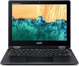 acer Chromebook Spin 512 2-in-1 Laptop 12 inch 4GB 32GB Intel Celeron N4100 1.1GHz (Renewed)