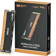 SAN ZANG MASTER 2TB SSD NVMe M.2 PCIe Gen 4x4, Read Speeds Up to 7000MB/s, M.2 2280 SLC Cache 3D NAND NVMe Internal Solid State Drive, Upgrade Storage for PC Computer, Laptop (with Heatsink)