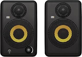 KRK GoAux 3 3" Portable Monitors, 3 inches (GOAUX3-NA)
