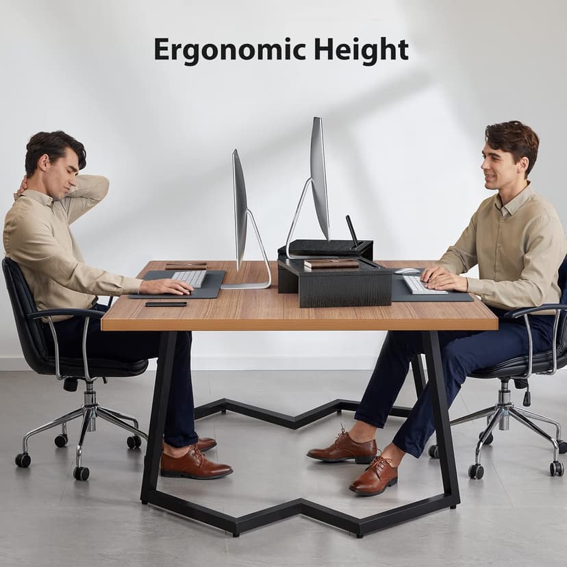 LORYERGO Dual Monitor Stand for 2 Monitors, Desk Riser With Storage, Computer Stand w/Slot for Tablet Cellphone, for PC, Laptop, Printer