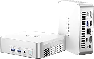 GEEKOM Mini PC XT12 Pro, 12th Gen Intel i9-12900HK NUC12 Mini Computers(14C/20T,Up to 5GHz), 32GB DDR4 RAM & 1TB PCIe Gen 4 SSD Mini PC Windows 11 Pro, 8K/Quad Display/USB4.0/WiFi 6E/BT5.2/2.5G LAN