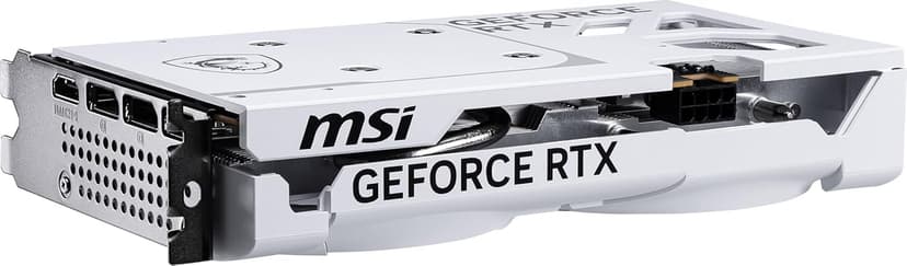 MSI Gaming RTX 5060 8G Ventus 2X OC White Graphics Card (8GB GDDR7,128-bit, Extreme Performance: 2535 MHz, DisplayPort x3 2.1a, HDMI 2.1b, NVIDIA Blackwell Architecture)
