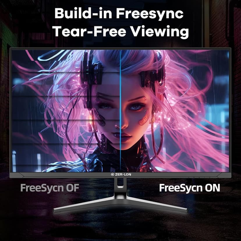 32 Inch 4K UHD (3840 x 2160) Computer Monitor, IPS 60Hz Ultra-Clear Screen, 100% sRGB, Eye Saver/Flicker Free Mode, FreeSync, Built-in Speaker, HDMI2.0 x2, DP1.4 x2