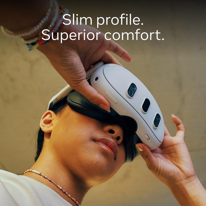 Meta Quest 3 512GB — Ultimate Mixed Reality Experiences — Get Batman: Arkham Shadow and a 3-Month Trial of Meta Horizon+ Included