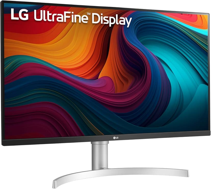 LG 32UN650-W Monitor 32" UHD (3840 x 2160) IPS Ultrafine Display, HDR10 Compatibility, DCI-P3 95% Color Gamut, AMD FreeSync, 3-Side Virtually Borderless Design, Height Adjustable Stand - Silve/White