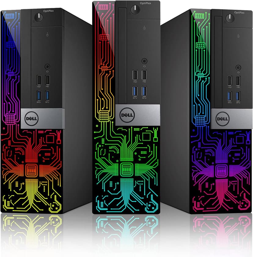 Dell OptiPlex 5050 Desktop Computers with 24 inch Monitor PC Bundle, 16GB DDR4 Ram 512GB M.2 NVMe SSD, WiFi, Bluetooth, i5-6500 3.2GHz, HDMI, Windows 10 Pro (Renewed)