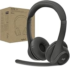 Logitech Zone 305 for Business, Wireless Bluetooth Headset with Microphone, for Microsoft Teams, Compatible with Windows, Mac, Chrome, Linux, iOS, iPadOS, Android
