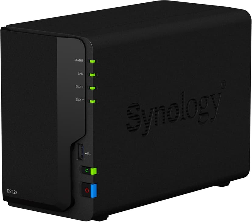 Synology 2-Bay NAS DS223 (Diskless)