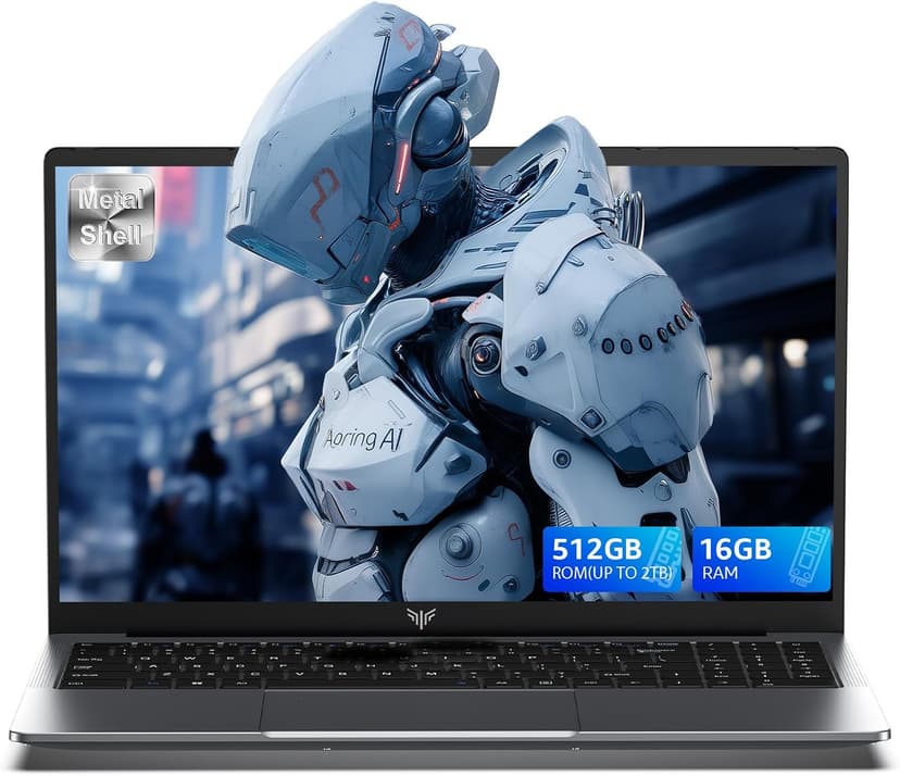 ACEMAGIC Laptop Computer with Windows 11,5000 mAh Battery,Intel N150 Quad-Core Processor UP to 3.6GHZ,16GB DDR4 RAM 512GB SSD,WiFi 5,Full HD IPS Display,2025 Laptops for Work Business Office