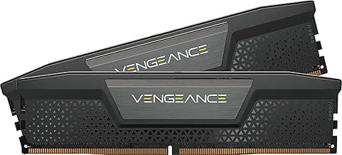Corsair Vengeance DDR5 RAM 32GB (2x16GB) 6000MHz CL30-36-36-76 1.40V Intel XMP Desktop Computer Memory - Black (CMK32GX5M2B6000C30)