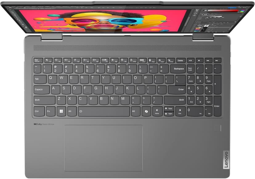 Lenovo Yoga 7i 2-in-1 Business Laptop (16" FHD+ Touchscreen, Intel Ultra 7 155U (Beat i7-1355U), 16GB DDR5 RAM, 1TB SSD) Fingerprint, Backlit, FHD IR Webcam, Thunderbolt 4, Win 11 Home, 2025 AI PC