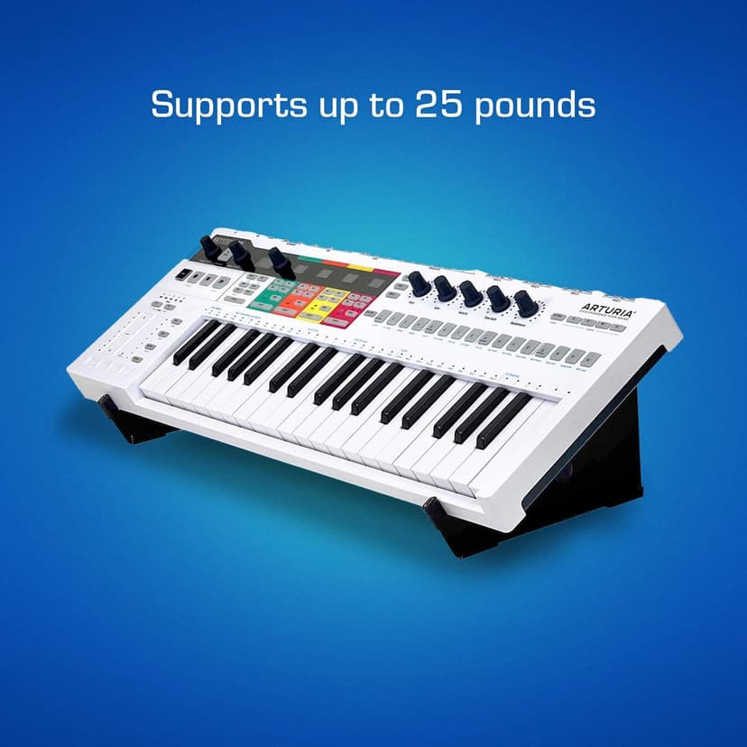 XTS Desktop Stand, Large 10.6" - 18.5" Size For Sampler/Synth/MIDI Controller/Drum Machine, Fits Akai MPC Live 2 / Ableton Push 3 / Native Instruments Maschine and more, by Analog Cases
