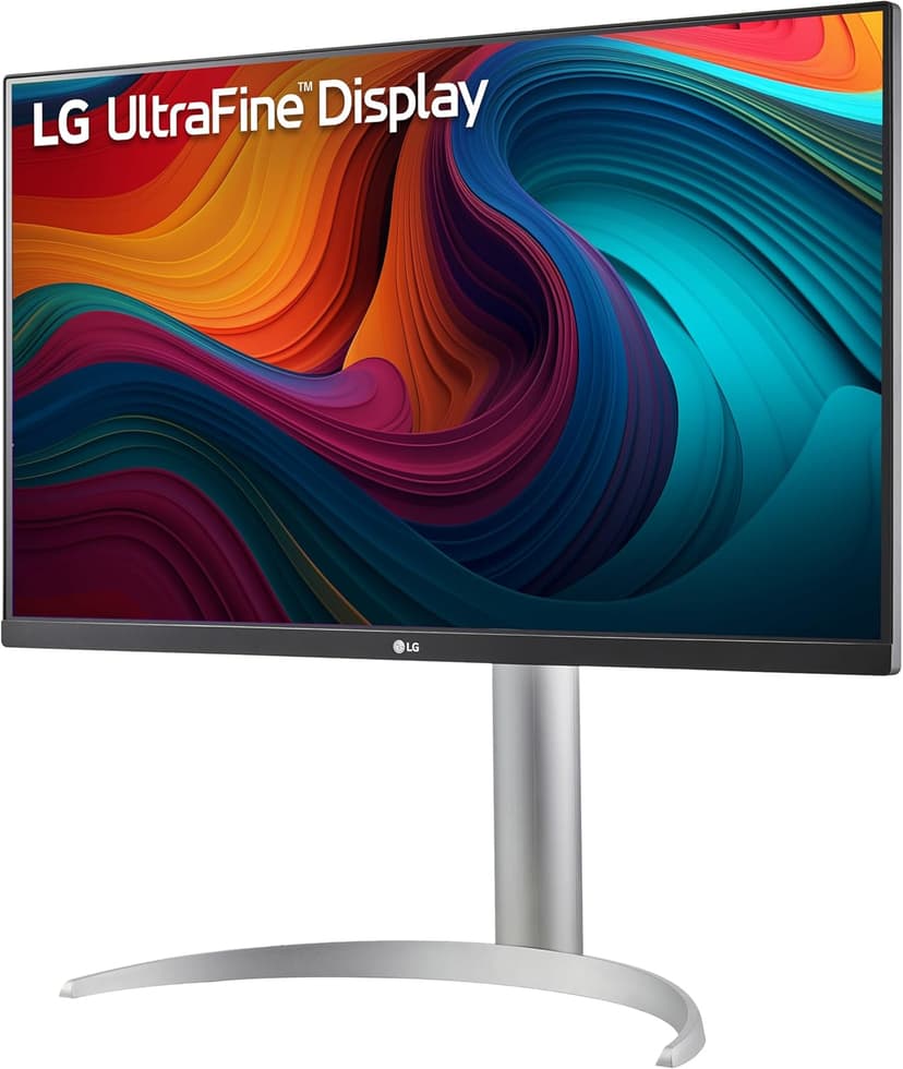 LG 27UP650K-W 27-inch Ultrafine 4K UHD (3840 x 2160) IPS Computer Monitor, 60Hz, 5ms, DisplayHDR 400, Reader Mode, Flicker Safe, HDMI, DisplayPort, Tilt/Height/Pivot Adjustable Stand, White