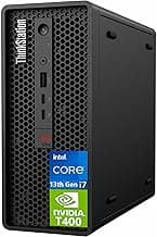 Lenovo ThinkStation P3 Ultra Small Form Factor i7-13700T, 64GB DDR5, 1TB NVMe, T400 4GB Graphics, WiFi 6 + BT, RJ-45, 3X miniDP, 3X DP Port (6 Monitor max), Win 11 Pro, 3YR, Business Desktop