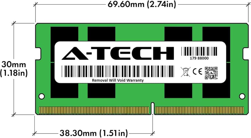 A-Tech 32GB Kit (2x16GB) RAM for Apple iMac & Mac Mini (2018, 2019 & 2020) | DDR4 2666 MHz SODIMM PC4-21300 / PC4-21333 260-Pin SO-DIMM Memory Upgrade