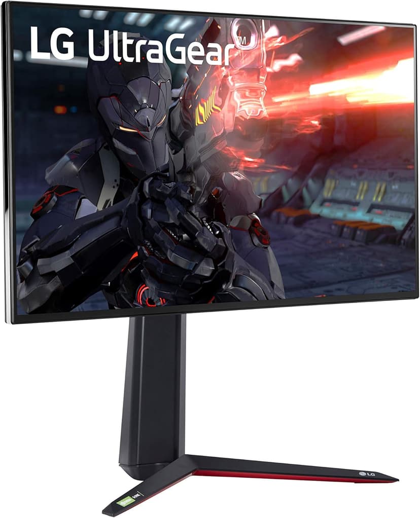 LG 27GN950-B UltraGear Gaming Monitor 27” UHD (3840 x 2160) Nano IPS Display, 1ms Response Time, 144Hz Refresh Rate, G-SYNC Compatibility, AMD FreeSync Premium Pro, Tilt/Height/Pivot Adjustable Stand
