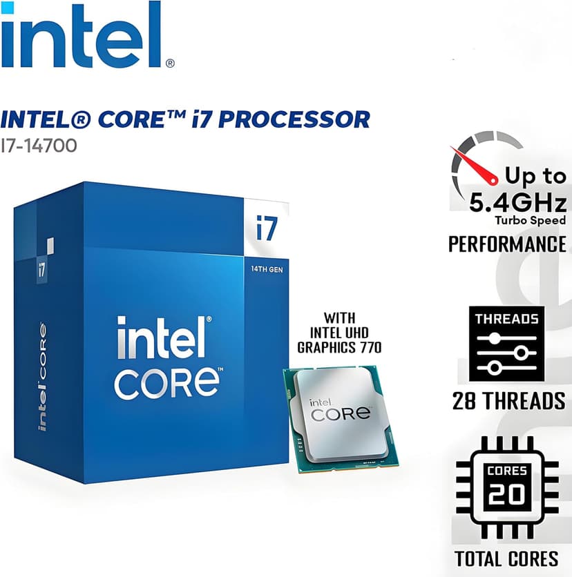 HP Elite Mini 800 G9 MFF PC Business Desktop Computer, 14th Gen Intel 20-Core i7-14700 up to 5.4GHz, 64GB DDR5 RAM, 2TB PCIe SSD, WiFi 6, Bluetooth, Type-C, HDMI, 2 DisplayPort, Windows 11 Pro, Wendbo
