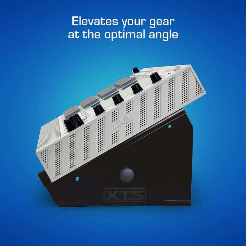 XTS Desktop Stand, Large 10.6" - 18.5" Size For Sampler/Synth/MIDI Controller/Drum Machine, Fits Akai MPC Live 2 / Ableton Push 3 / Native Instruments Maschine and more, by Analog Cases
